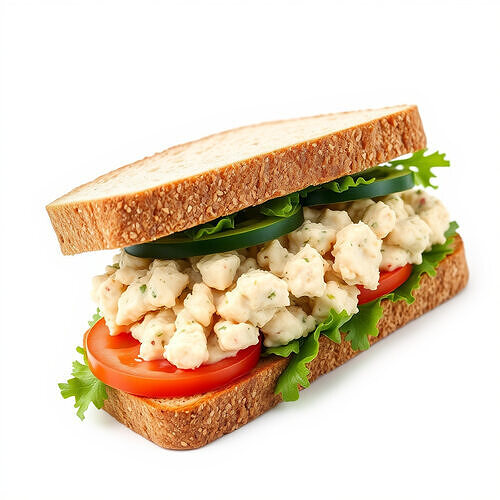 Chicken Salad Sandwich D Model Pack for Realistic Rendering Low-poly 3D model view 2