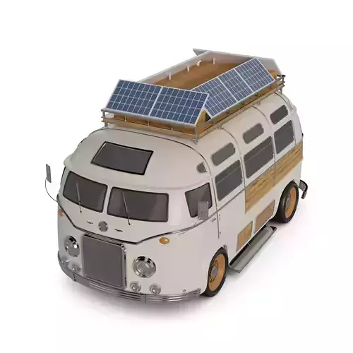 Off road Camper Van 3D model