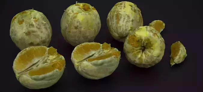 PEEL ORANGE 2024 3D model
