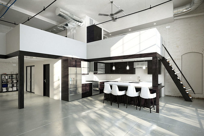 Archinteriors vol 46 - modern interiors 3D model view 3