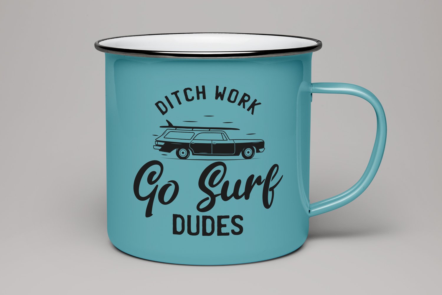 Summer Surf SVG Bundle | Surfing Silhouette Designs view 3