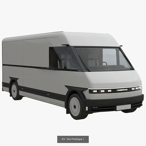 EV Prototype 1 3D Model Pack view 2