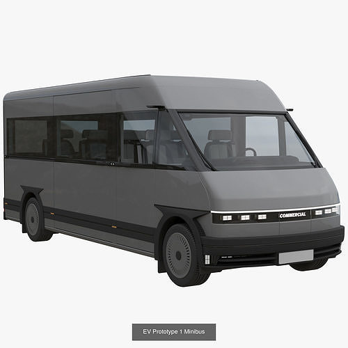 EV Prototype 1 3D Model Pack view 3