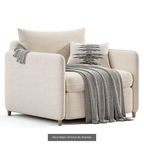 Armchair  Collection 10 Items 3D Model 3D Model Pack view 3