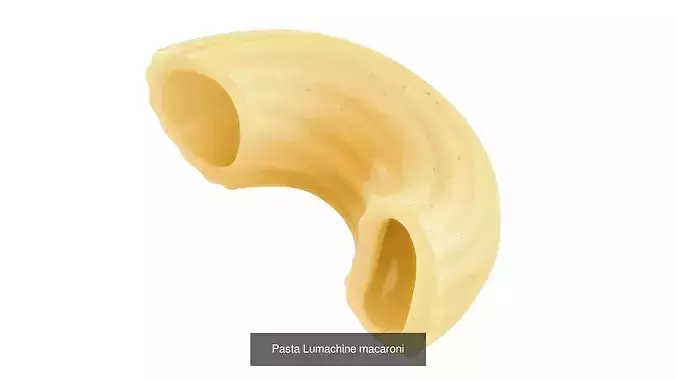 Pasta Set shell 3D Model Pack view 2