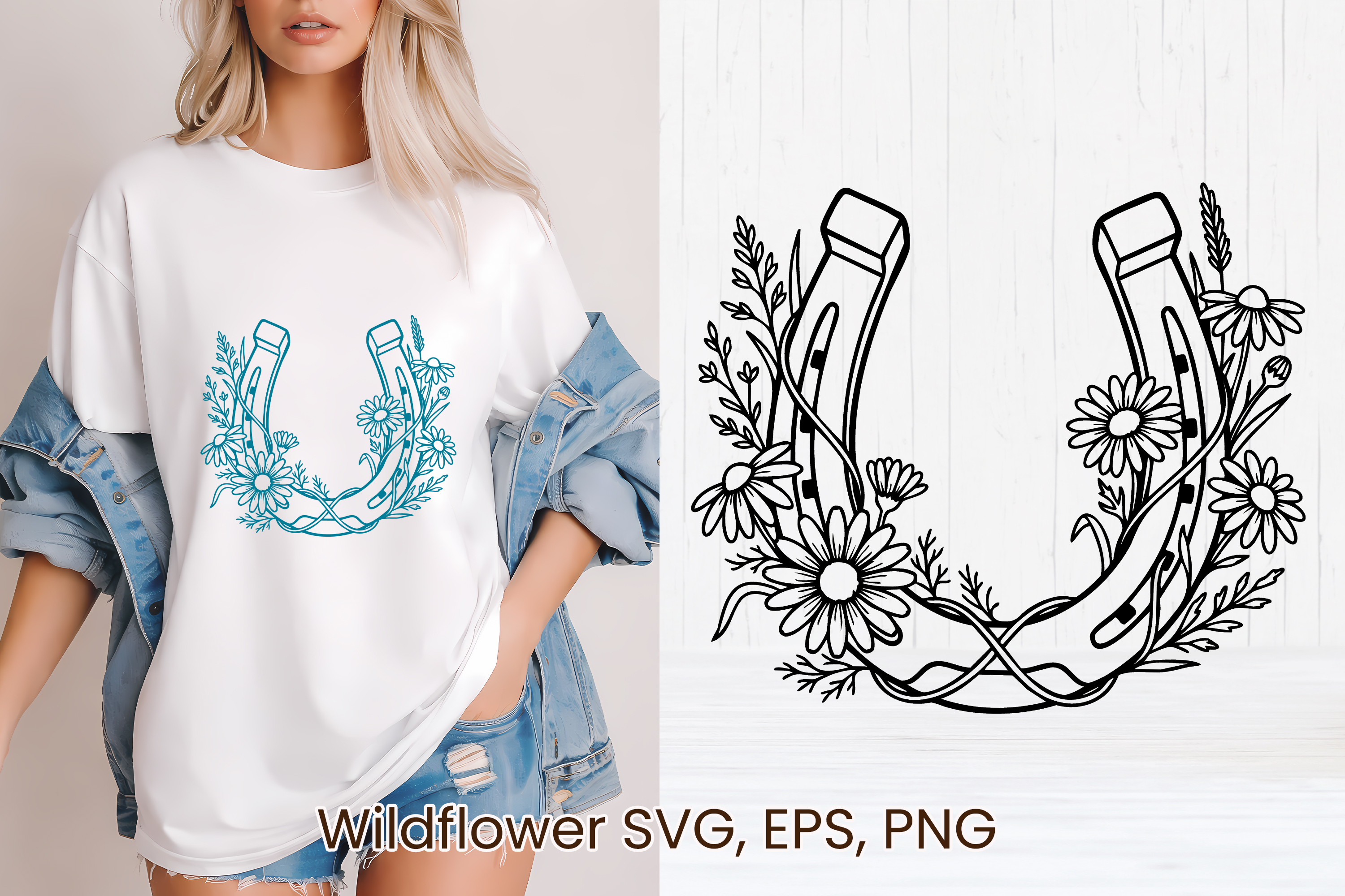 Summer Wildflower SVG Bundle | 52 Floral Designs view 2